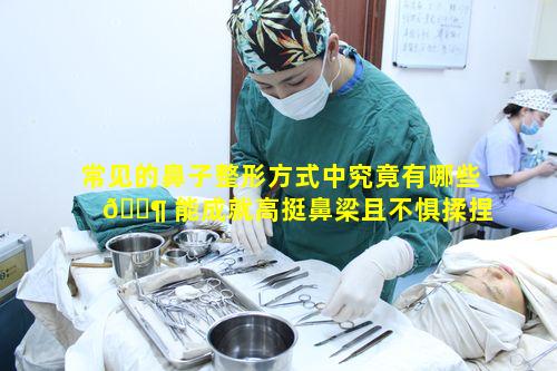 常见的鼻子整形方式中究竟有哪些 🐶 能成就高挺鼻梁且不惧揉捏还自然 🦉 挺翘
